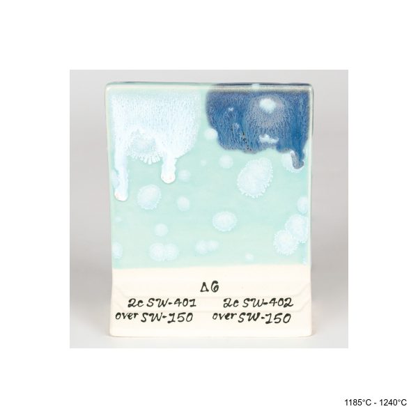 Glazura za keramiku Celadon Blue SW-150 - Image 3