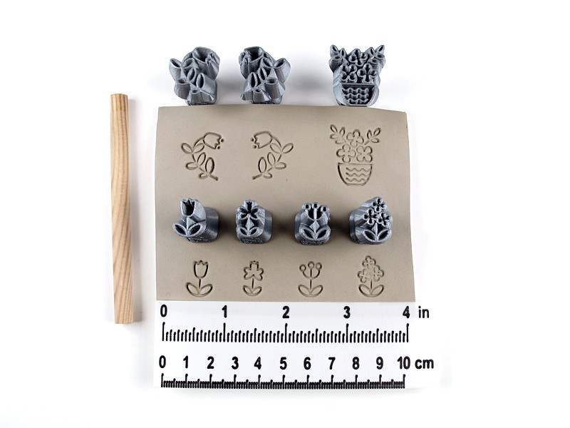 Žigovi set proljetnog cvijeća