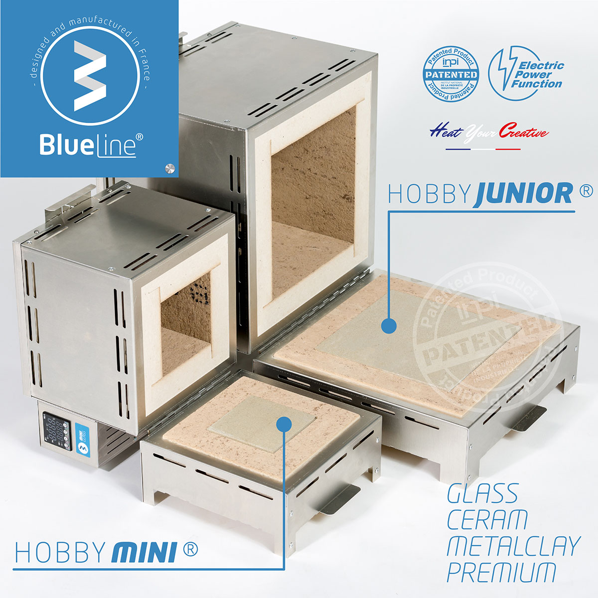 BlueLine® hobby peći za keramiku (Mini & Junior) - Slika 3